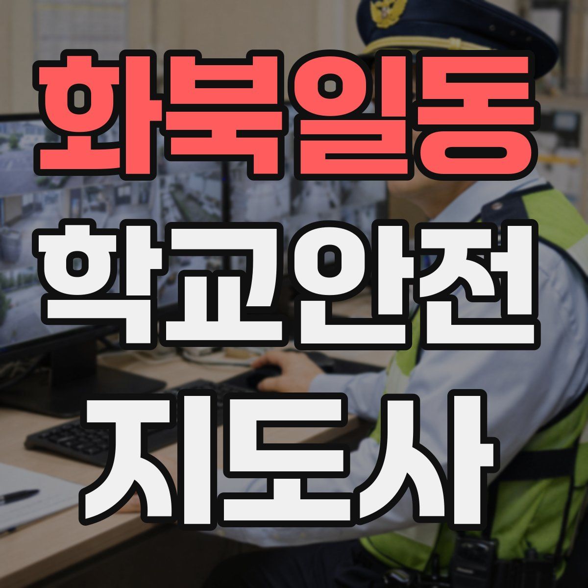 화북일동 학교안전지도사 자격증