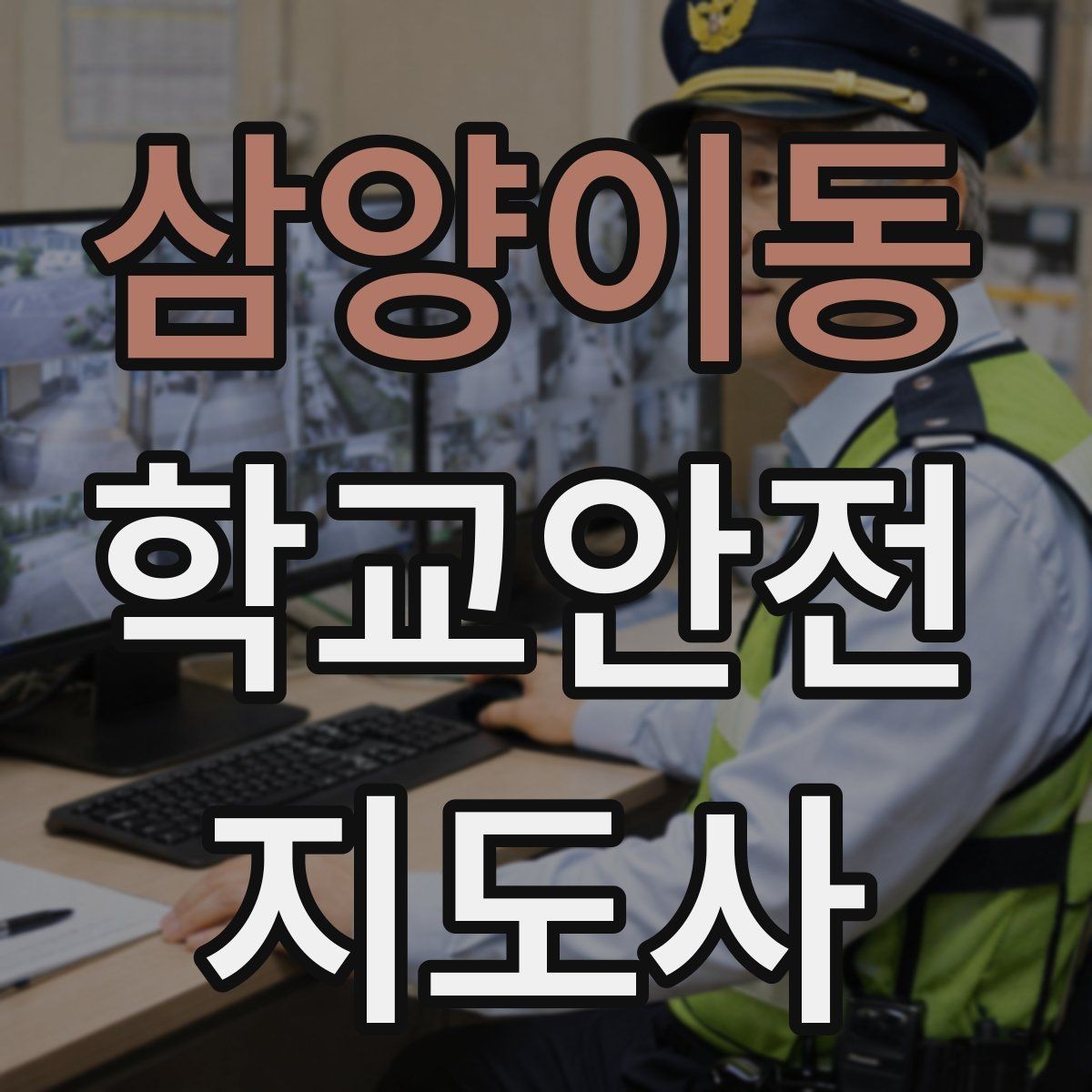 삼양이동 학교안전지도사 자격증 줄 세우기만으로 사고가 줄어드는 이유