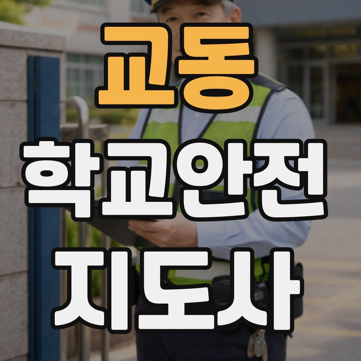 교동 학교안전지도사 자격증