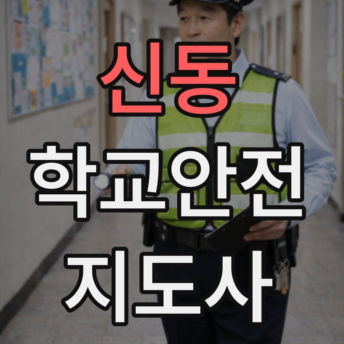 신동 학교안전지도사 자격증 운동장 체육활동 안전 지도 핵심