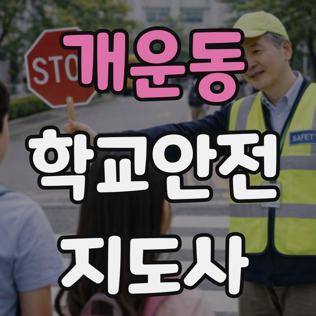 개운동 학교안전지도사 자격증