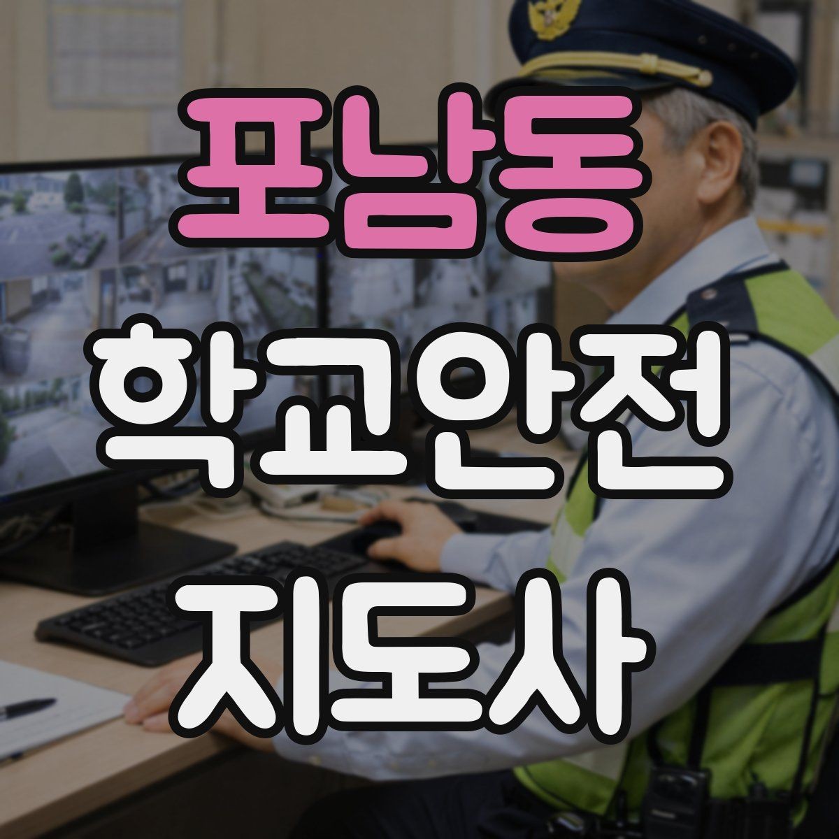 포남동 학교안전지도사 자격증 통학로 위험지도 만들기 실전 팁