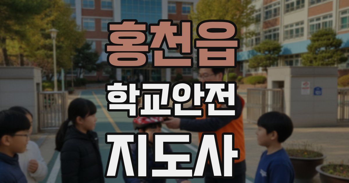 홍천읍 학교안전지도사 자격증