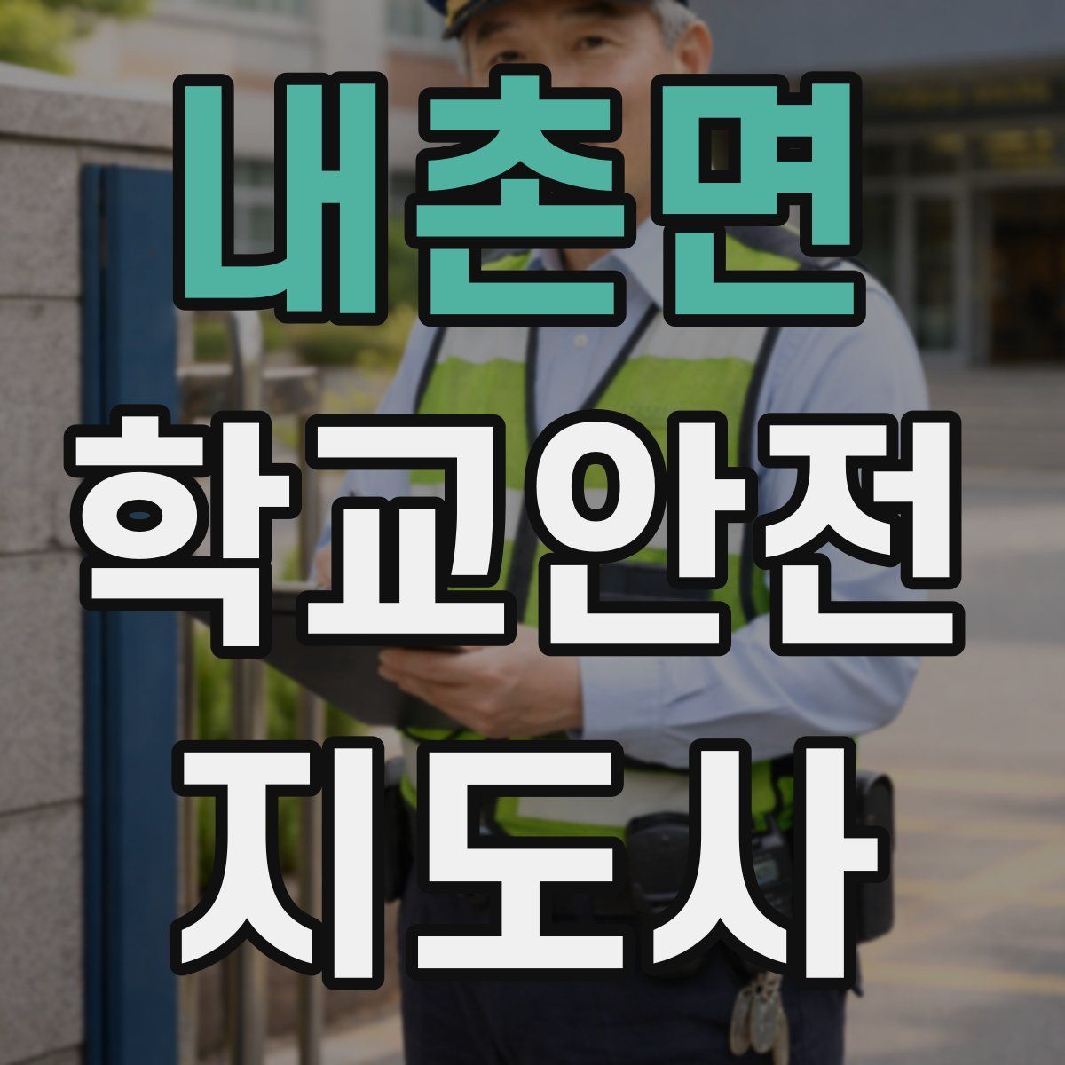 내촌면 학교안전지도사 자격증