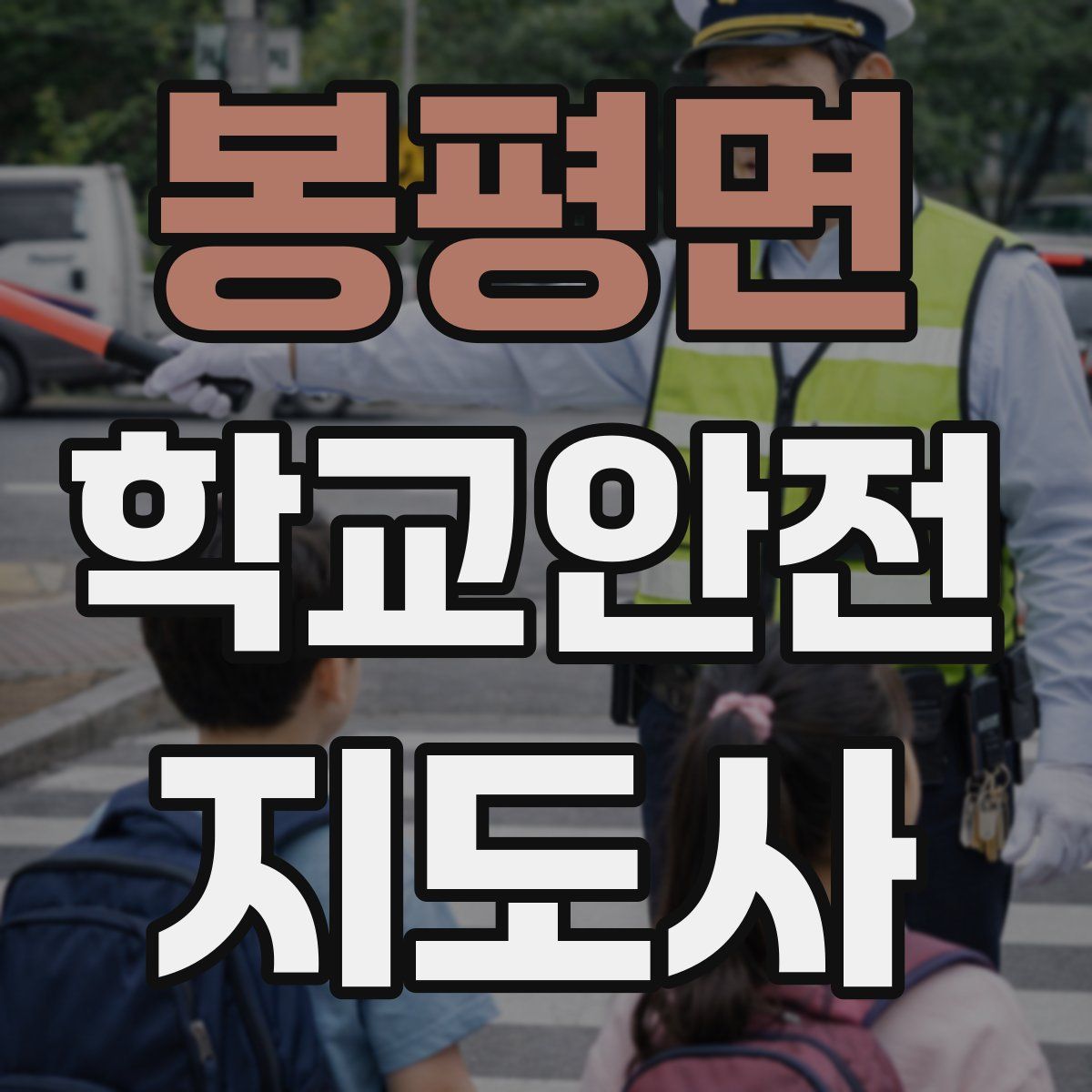 봉평면 학교안전지도사 자격증