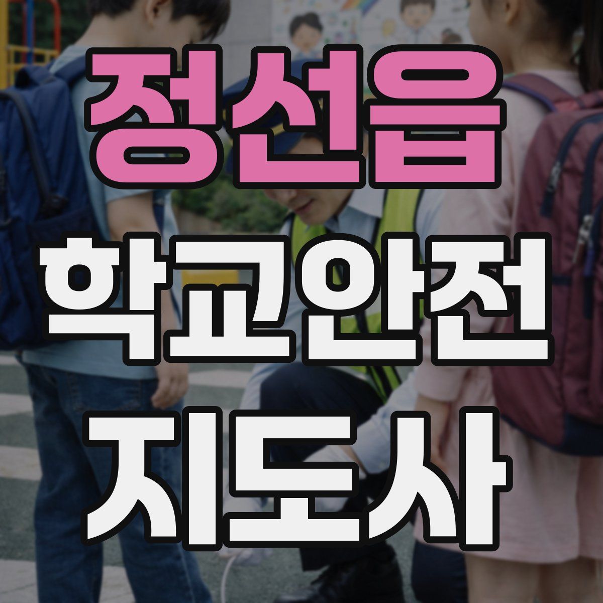 정선읍 학교안전지도사 자격증