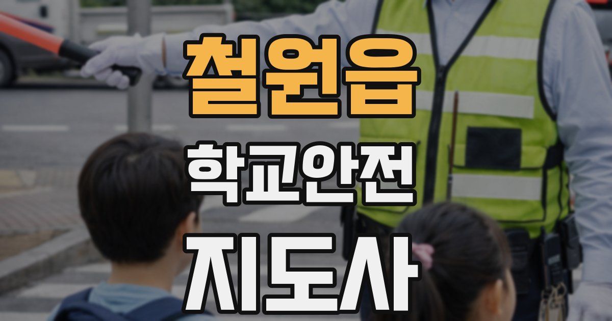 철원읍 학교안전지도사 자격증