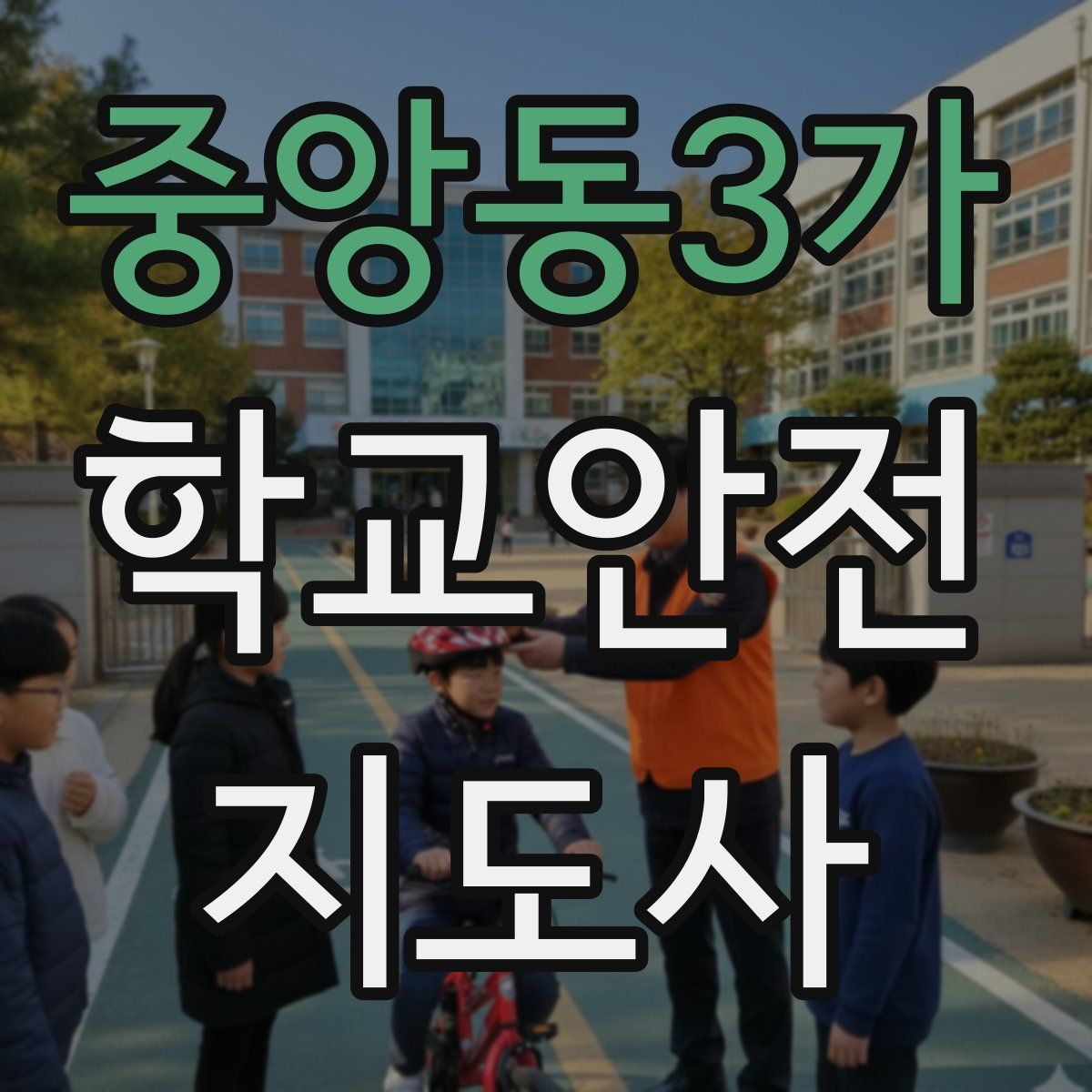 중앙동3가 학교안전지도사 자격증