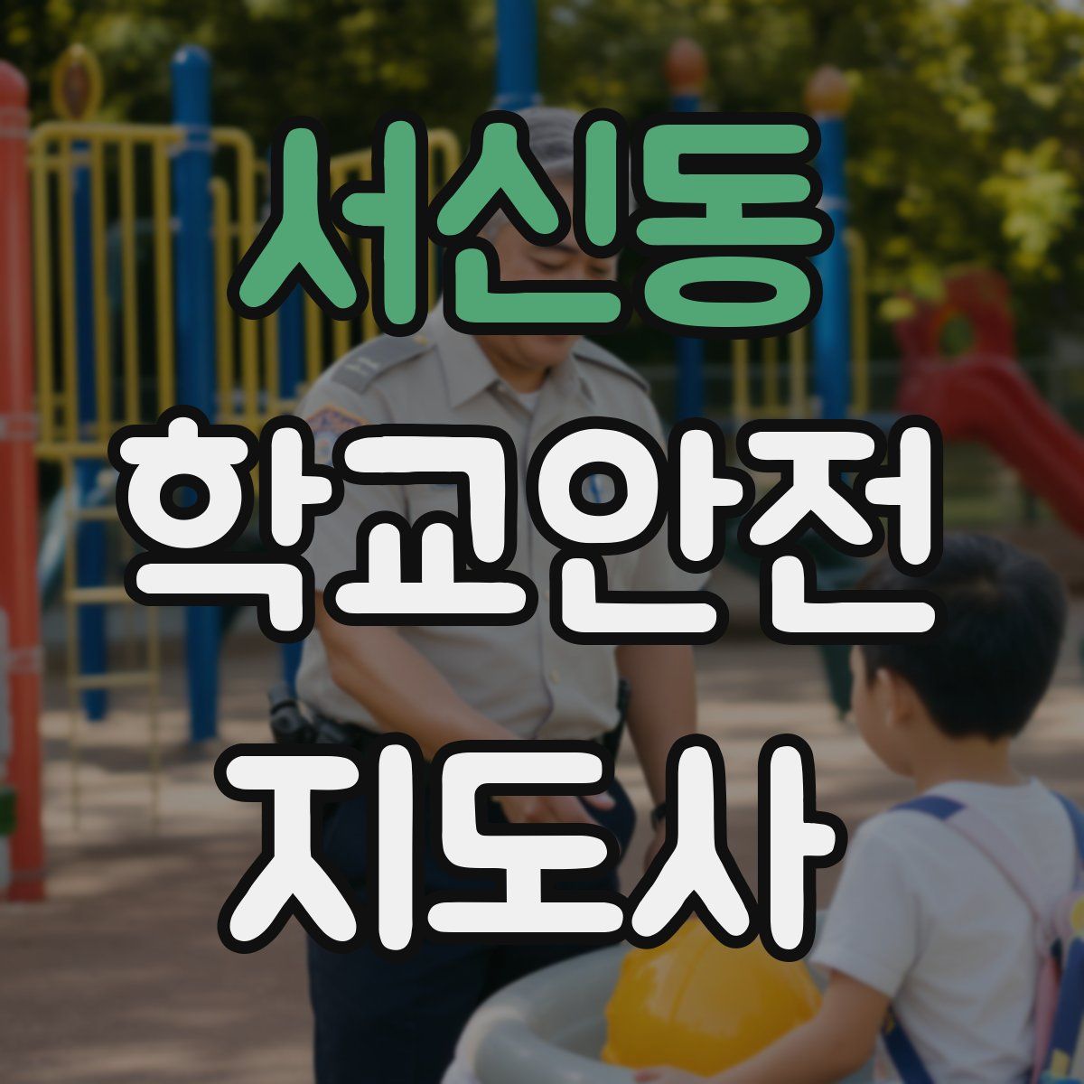 서신동 학교안전지도사 자격증