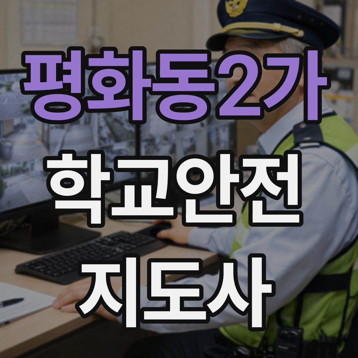 평화동2가 학교안전지도사 자격증