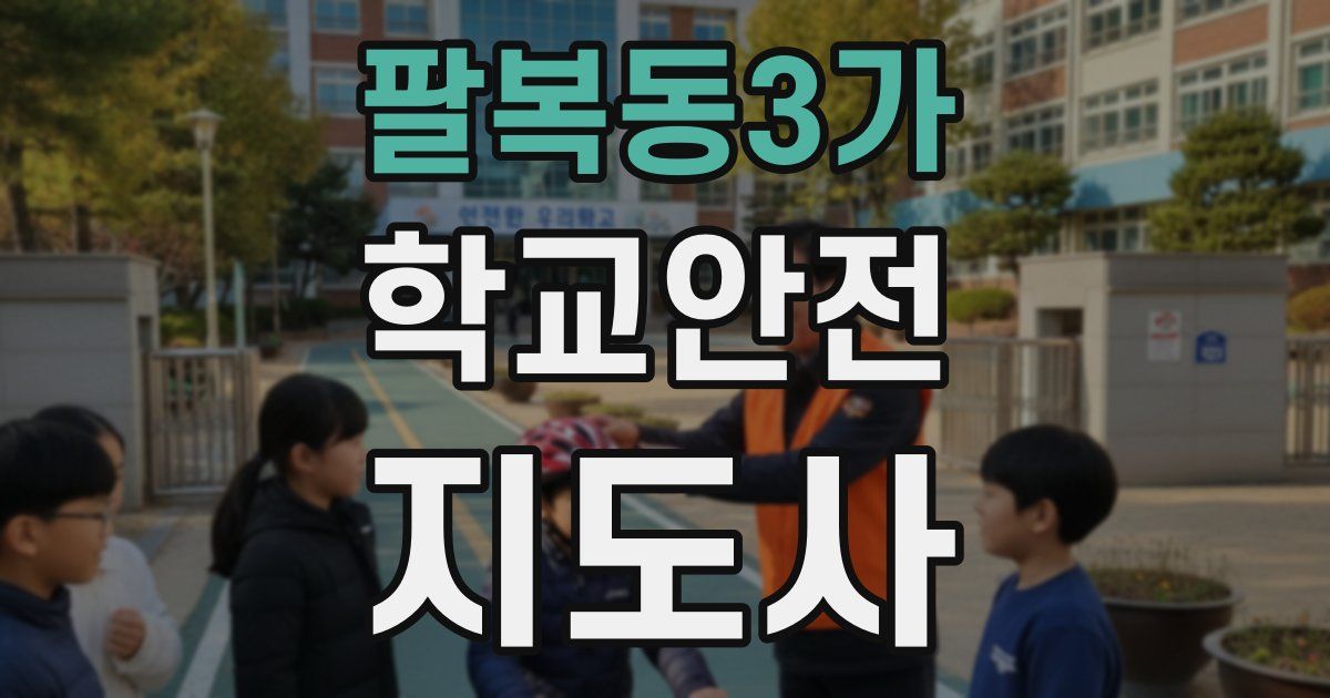 팔복동3가 학교안전지도사 자격증