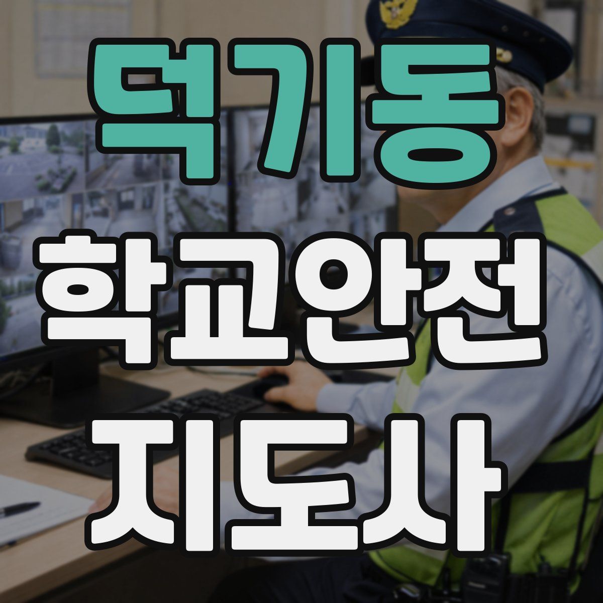 덕기동 학교안전지도사 자격증