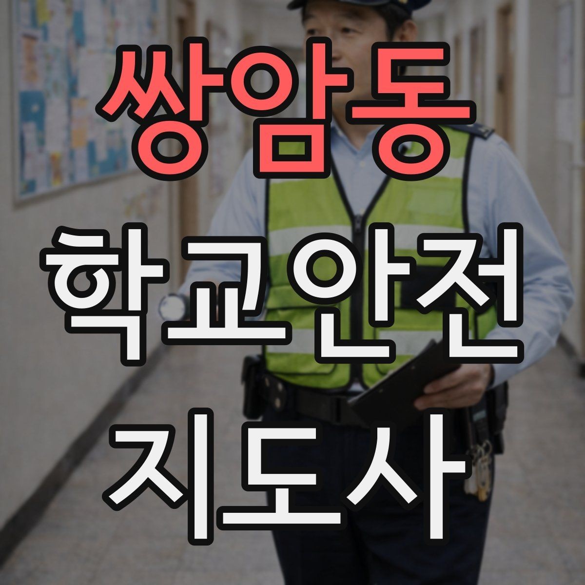 쌍암동 학교안전지도사 자격증 안전 소통 기록 세 가지로 정리하기