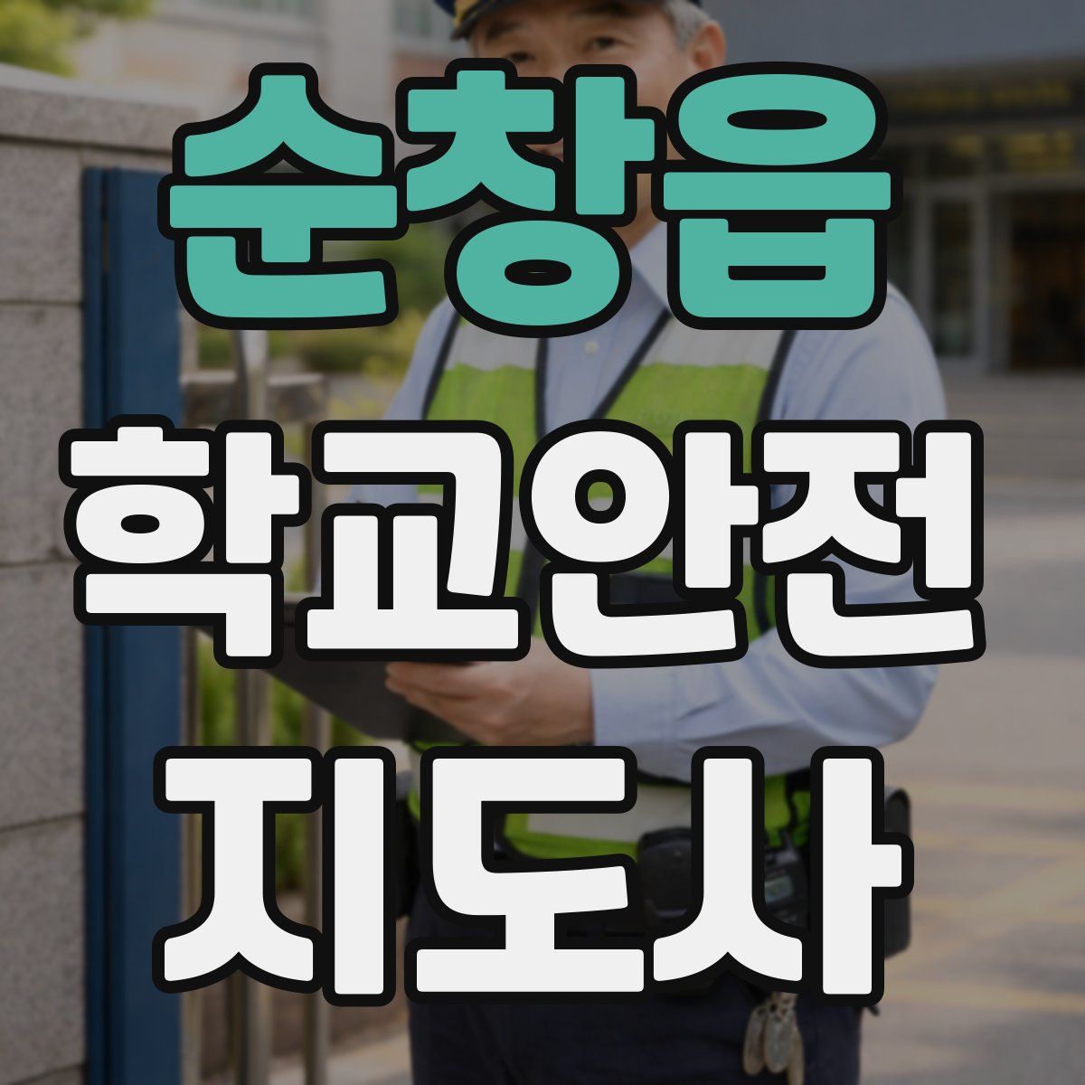순창읍 학교안전지도사 자격증