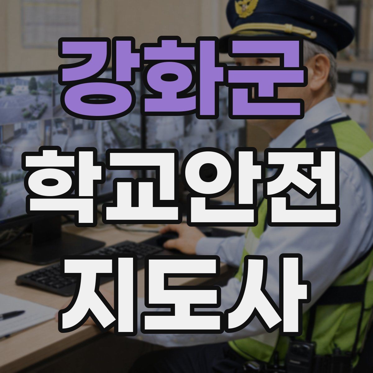 강화군 학교안전지도사 자격증 친구 따라 뛰어드는 상황 예방 팁