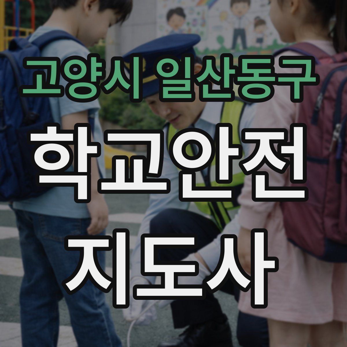 고양시 일산동구 학교안전지도사 자격증