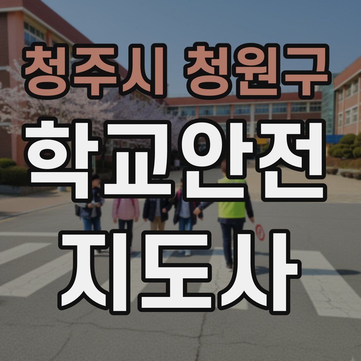 청주시 청원구 학교안전지도사 자격증 현장에서 바로 쓰는 안전 지도 체크