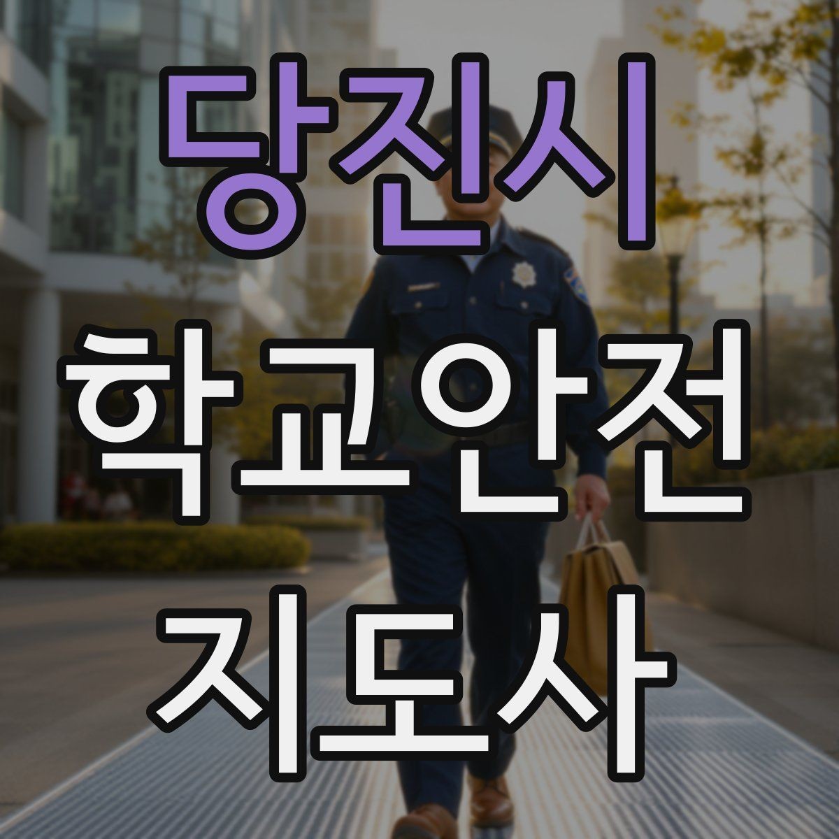 당진시 학교안전지도사 자격증 현장에서 바로 쓰는 안전 점검 체크