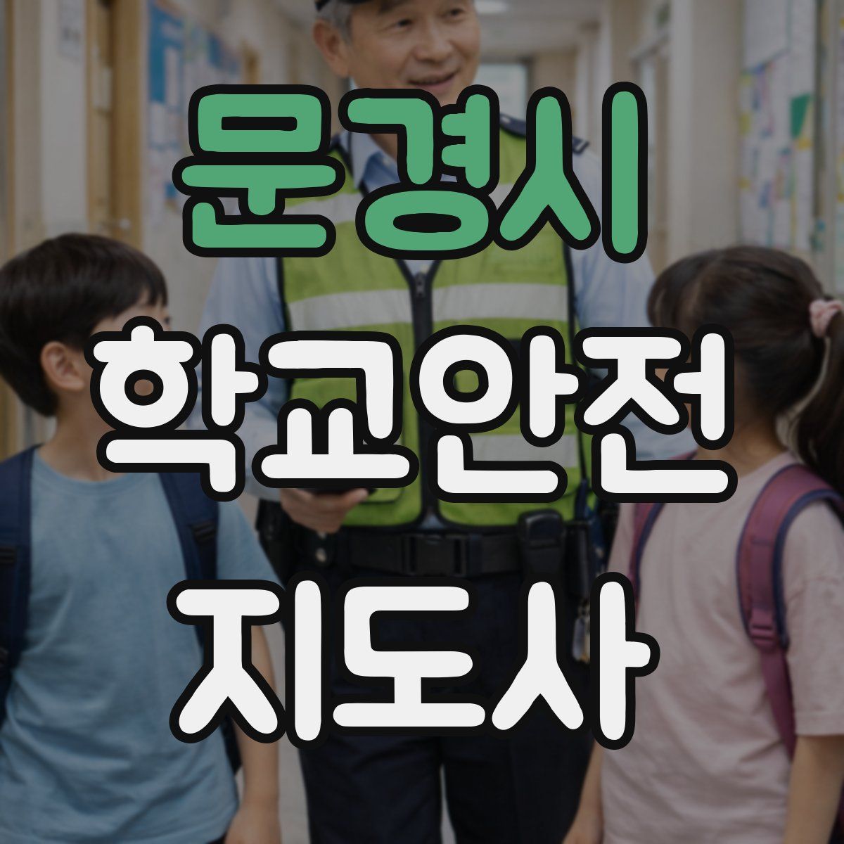 문경시 학교안전지도사 자격증