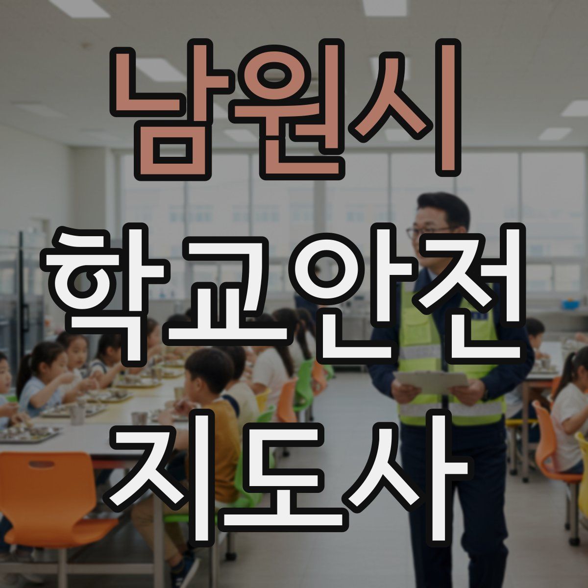 남원시 학교안전지도사 자격증