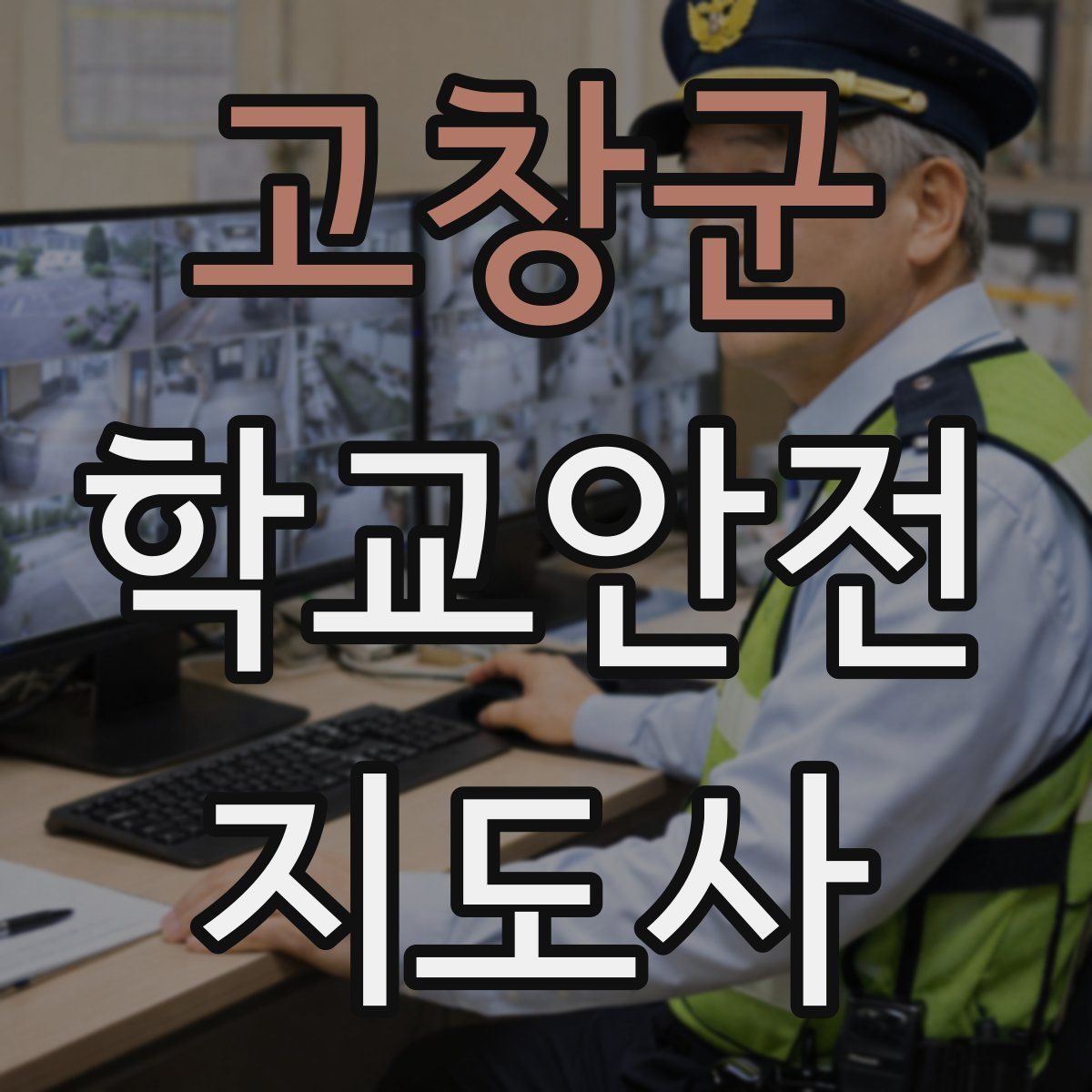 고창군 학교안전지도사 자격증