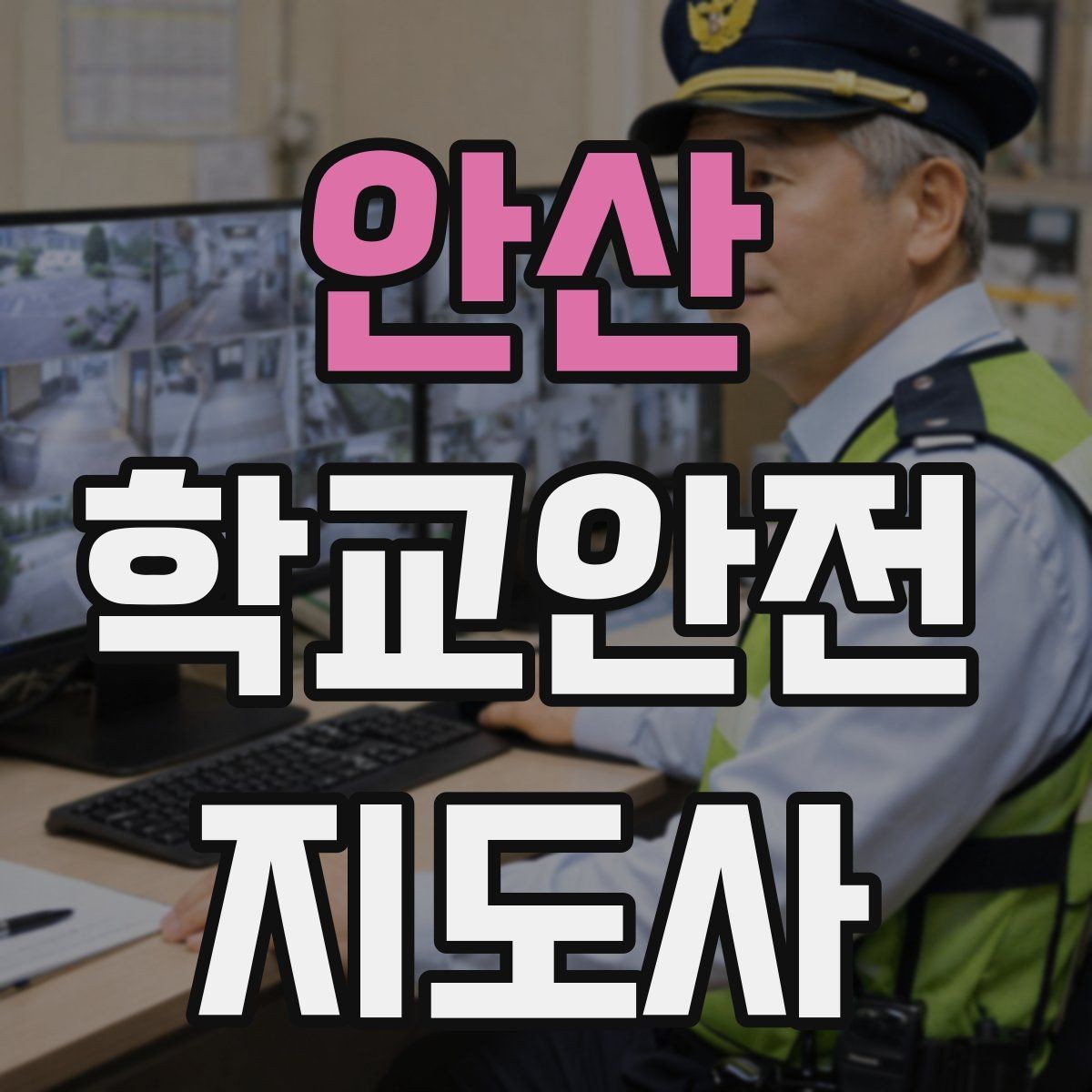 안산 학교안전지도사 자격증 우회로 안내를 할 때 필요한 기준