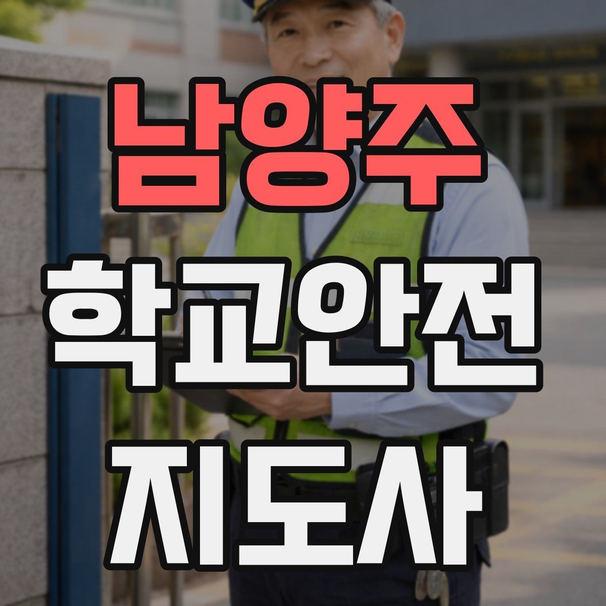 남양주 학교안전지도사 자격증 위험 요소 발견 시 즉시 해야 할 행동