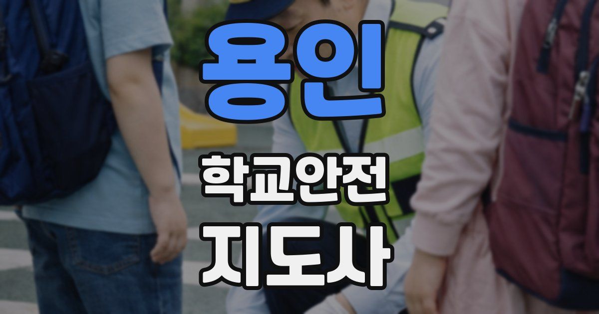 용인 학교안전지도사 자격증