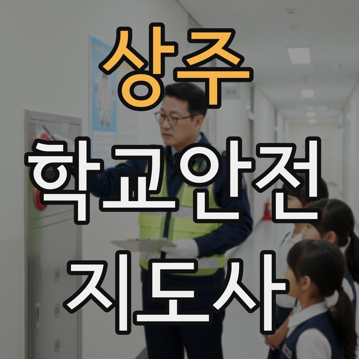 상주 학교안전지도사 자격증