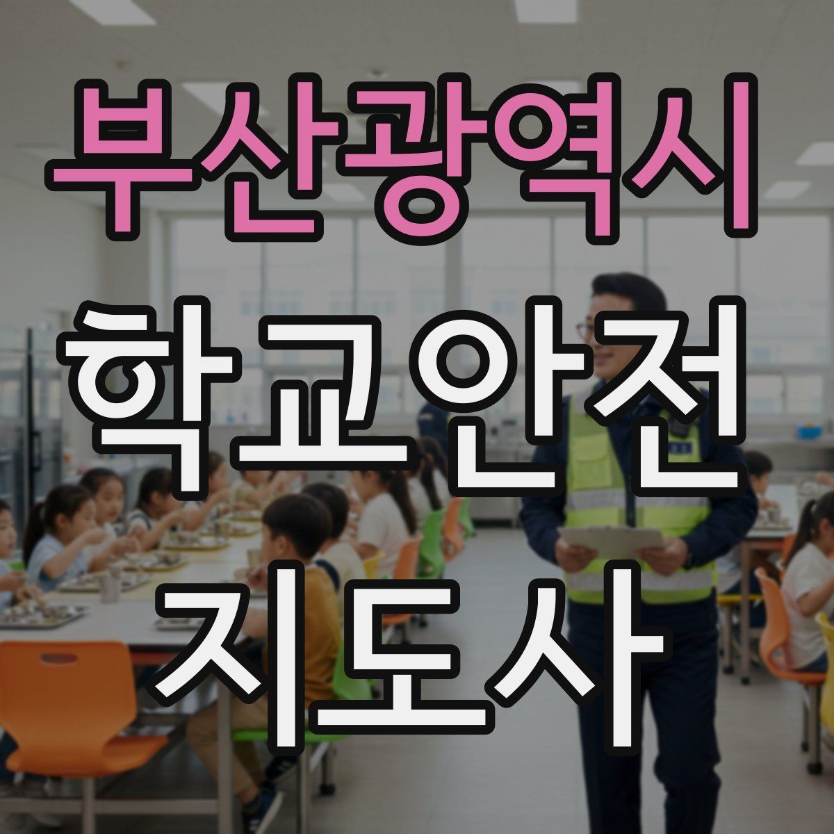 부산광역시 학교안전지도사 자격증