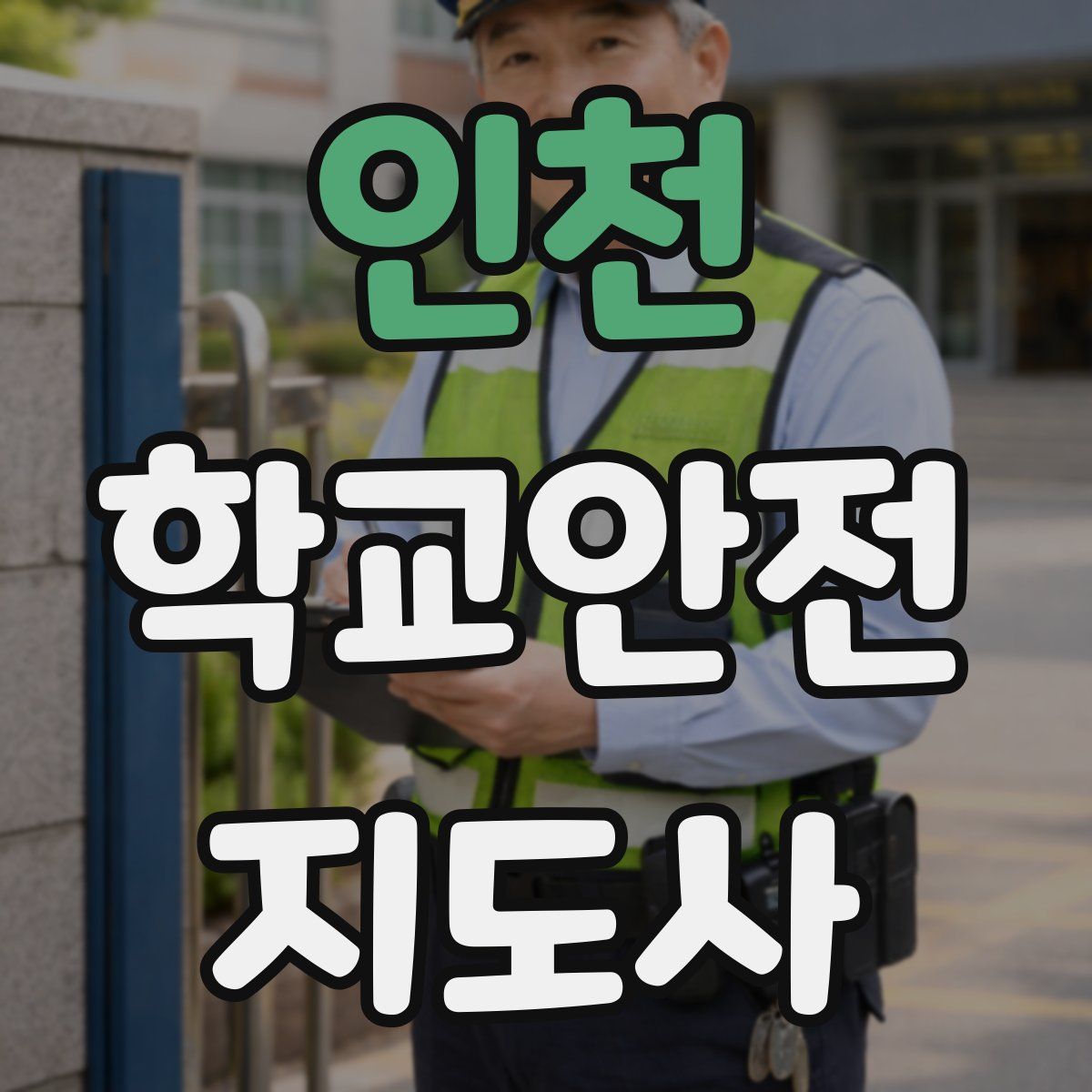 인천 학교안전지도사 자격증