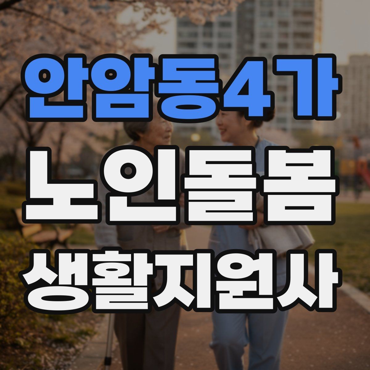 안암동4가 노인돌봄생활지원사 자격증 현장에서 꼭 지켜야 할 안전 우선순위