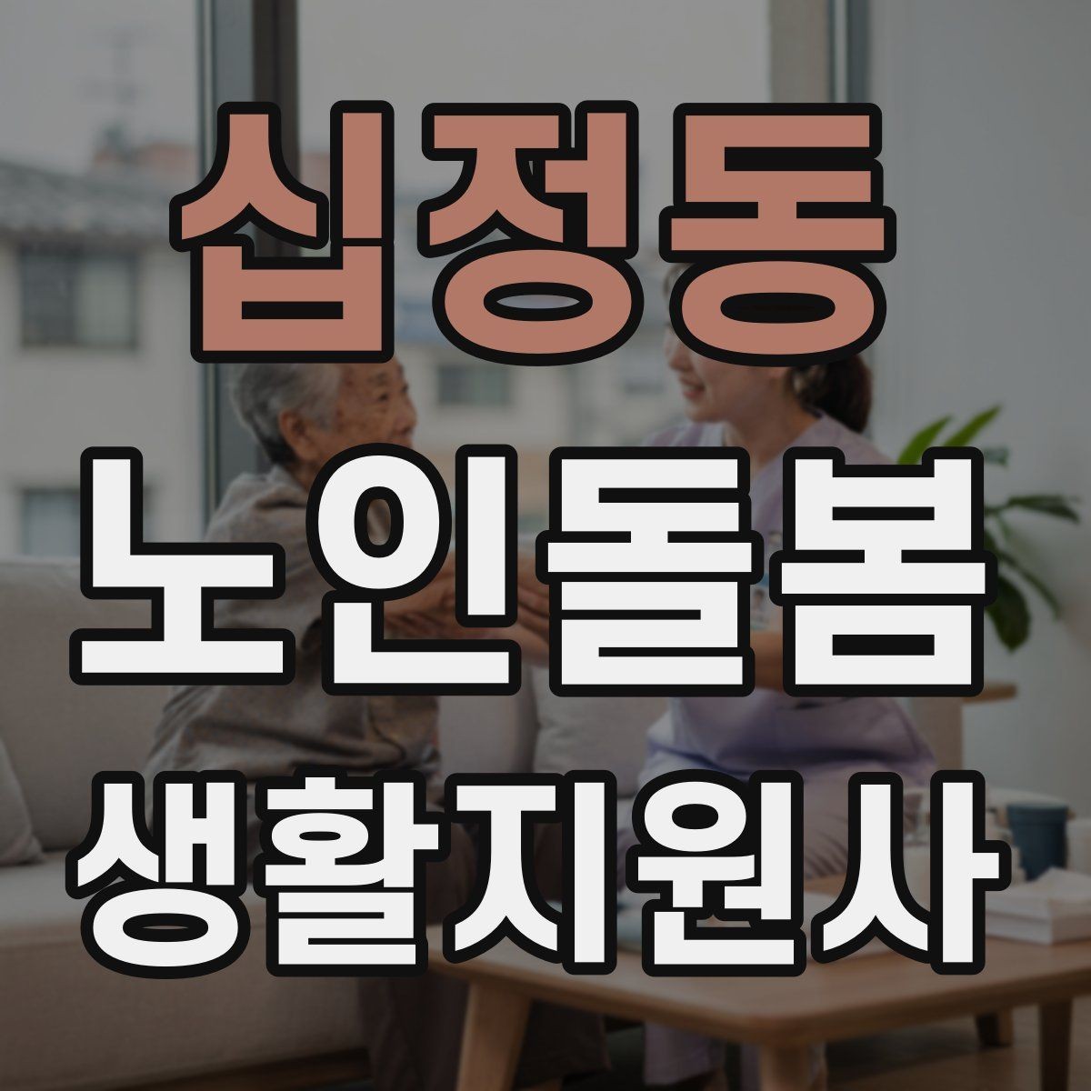 십정동 노인돌봄생활지원사 자격증 문 열기 신발 벗기 같은 일상 보조 팁