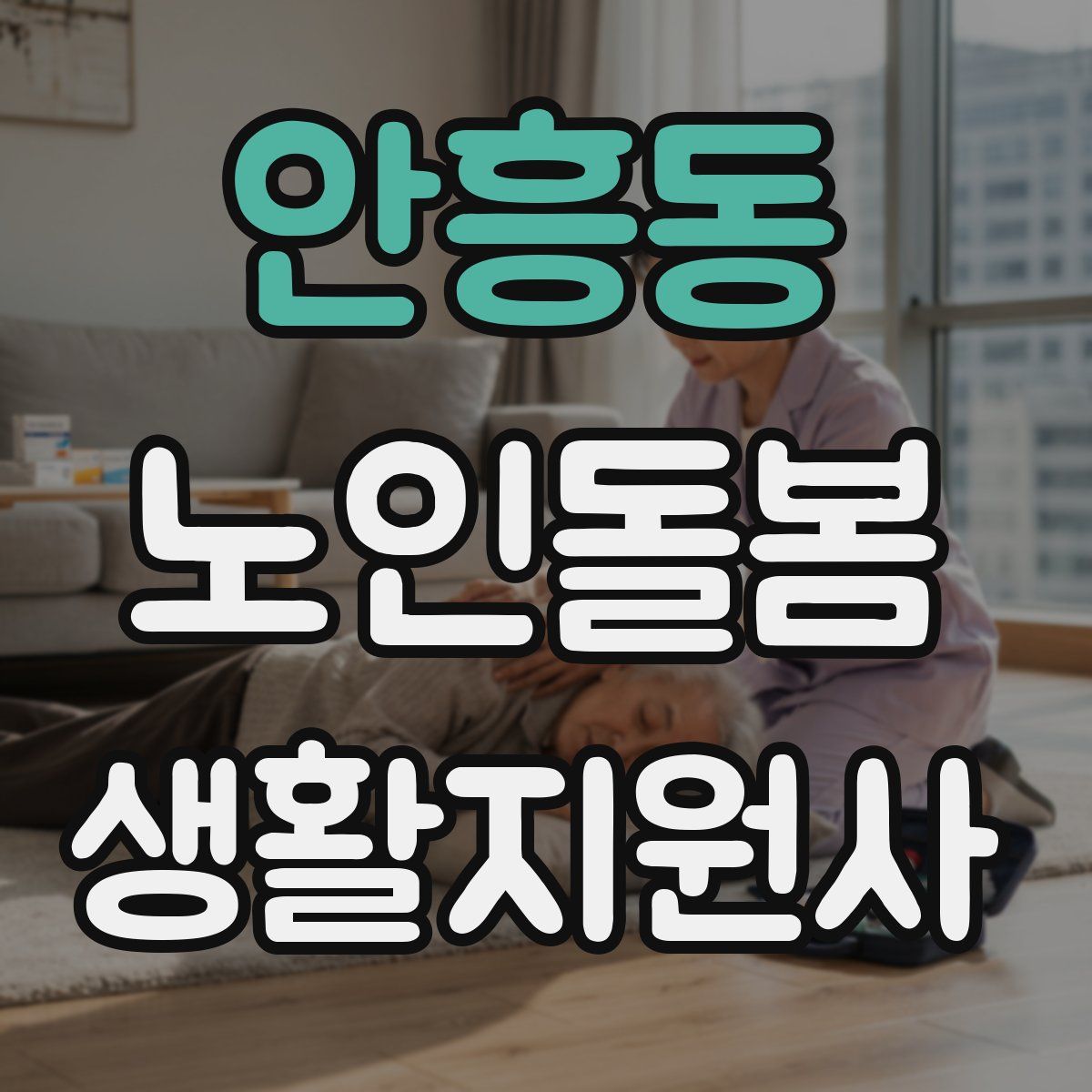 안흥동 노인돌봄생활지원사 자격증