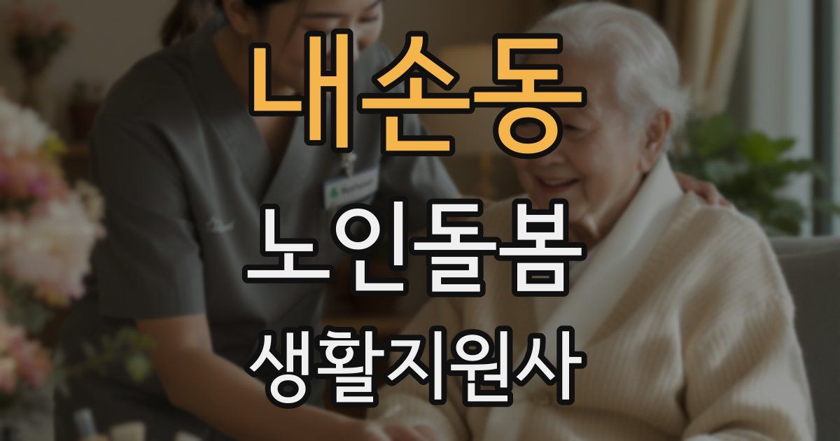 내손동 노인돌봄생활지원사 자격증