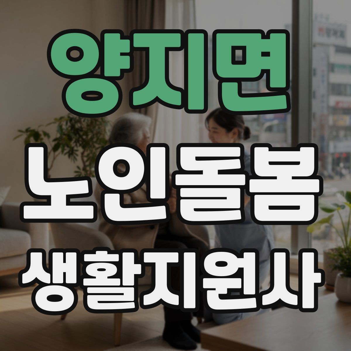 양지면 노인돌봄생활지원사 자격증 발급 기관 선택에서 주의할 점