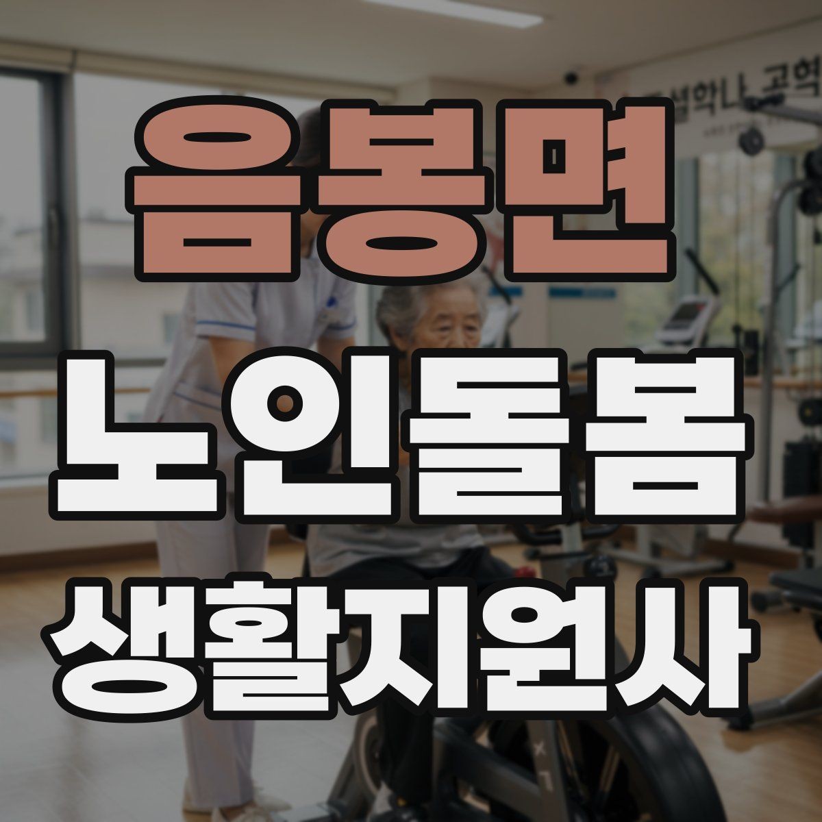 음봉면 노인돌봄생활지원사 자격증 휠체어 이동 동행에서 체크해야 할 것