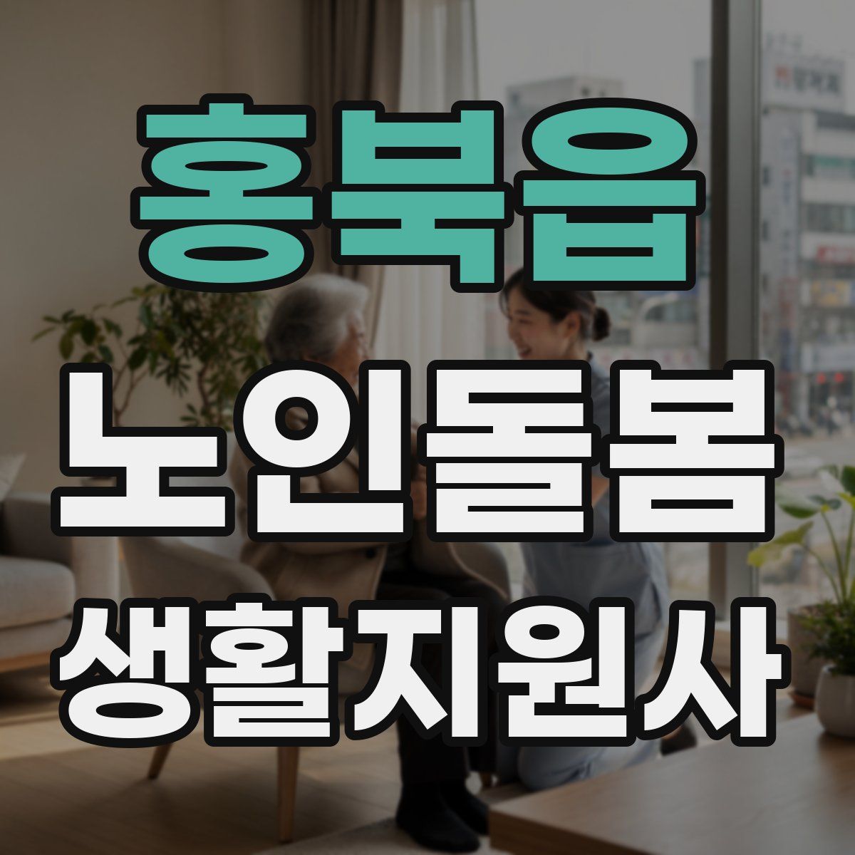 홍북읍 노인돌봄생활지원사 자격증