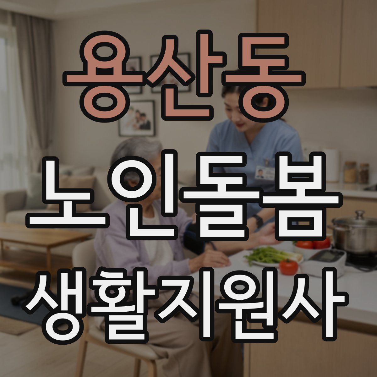 용산동 노인돌봄생활지원사 자격증