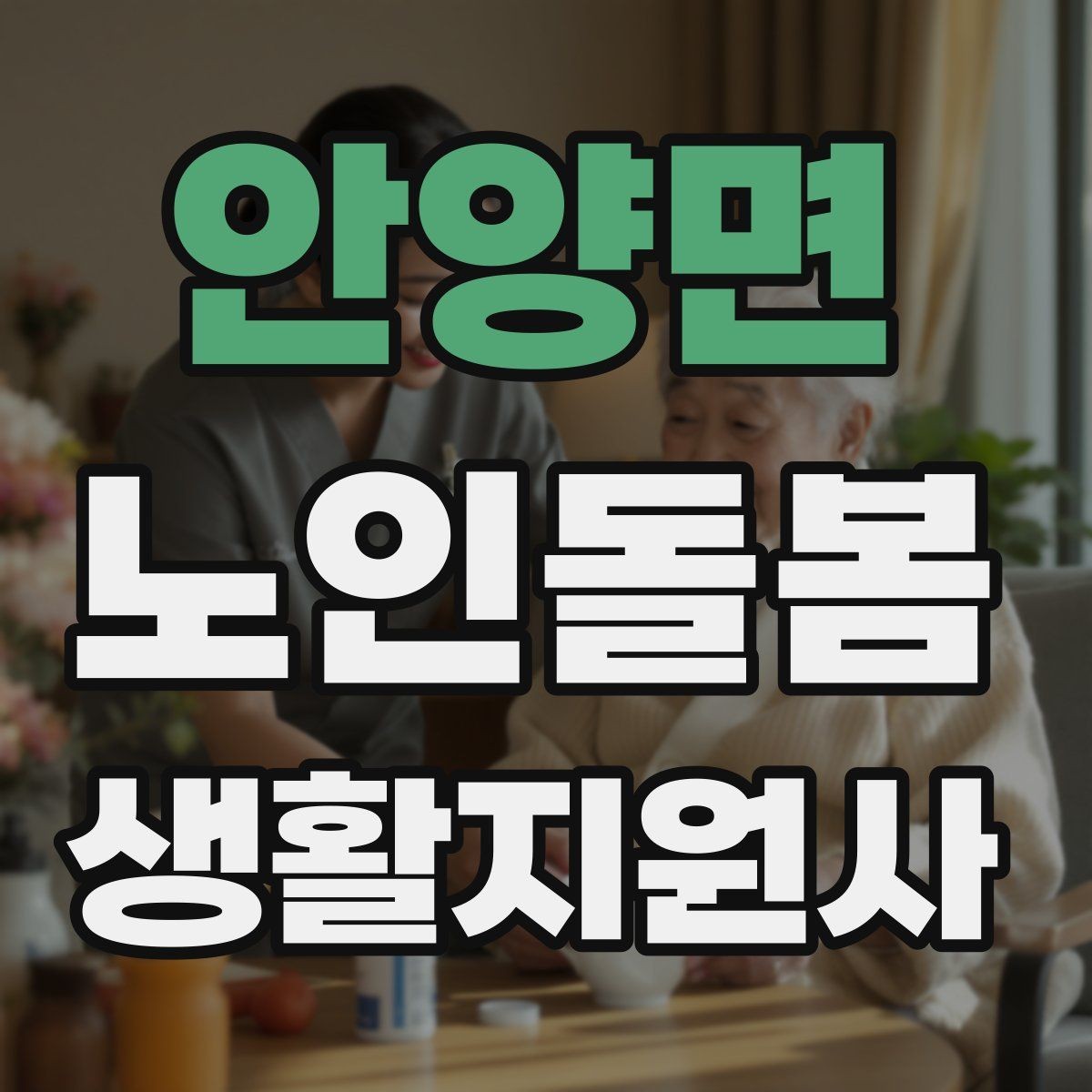 안양면 노인돌봄생활지원사 자격증 방문 시간 지각을 막는 일정 관리