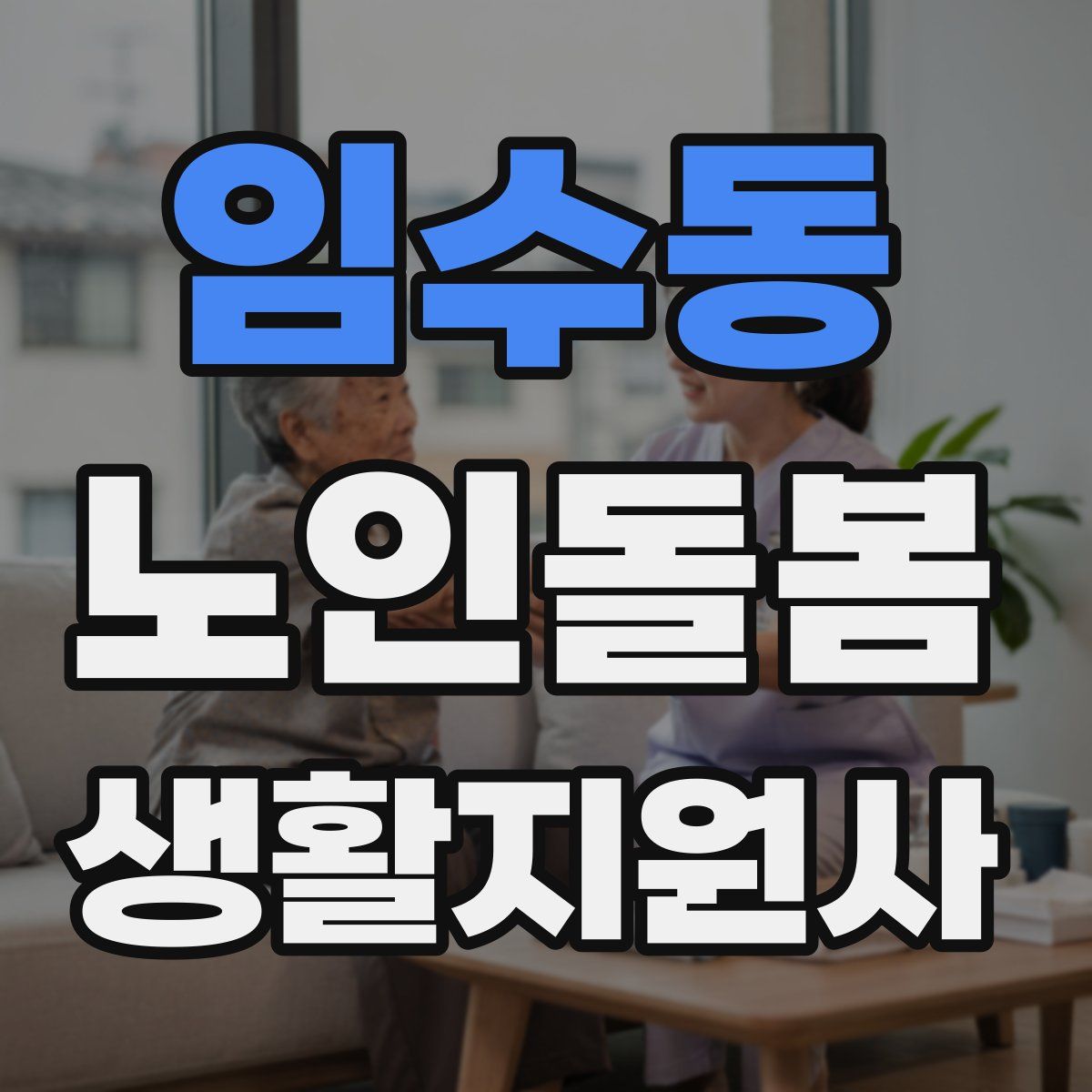 임수동 노인돌봄생활지원사 자격증