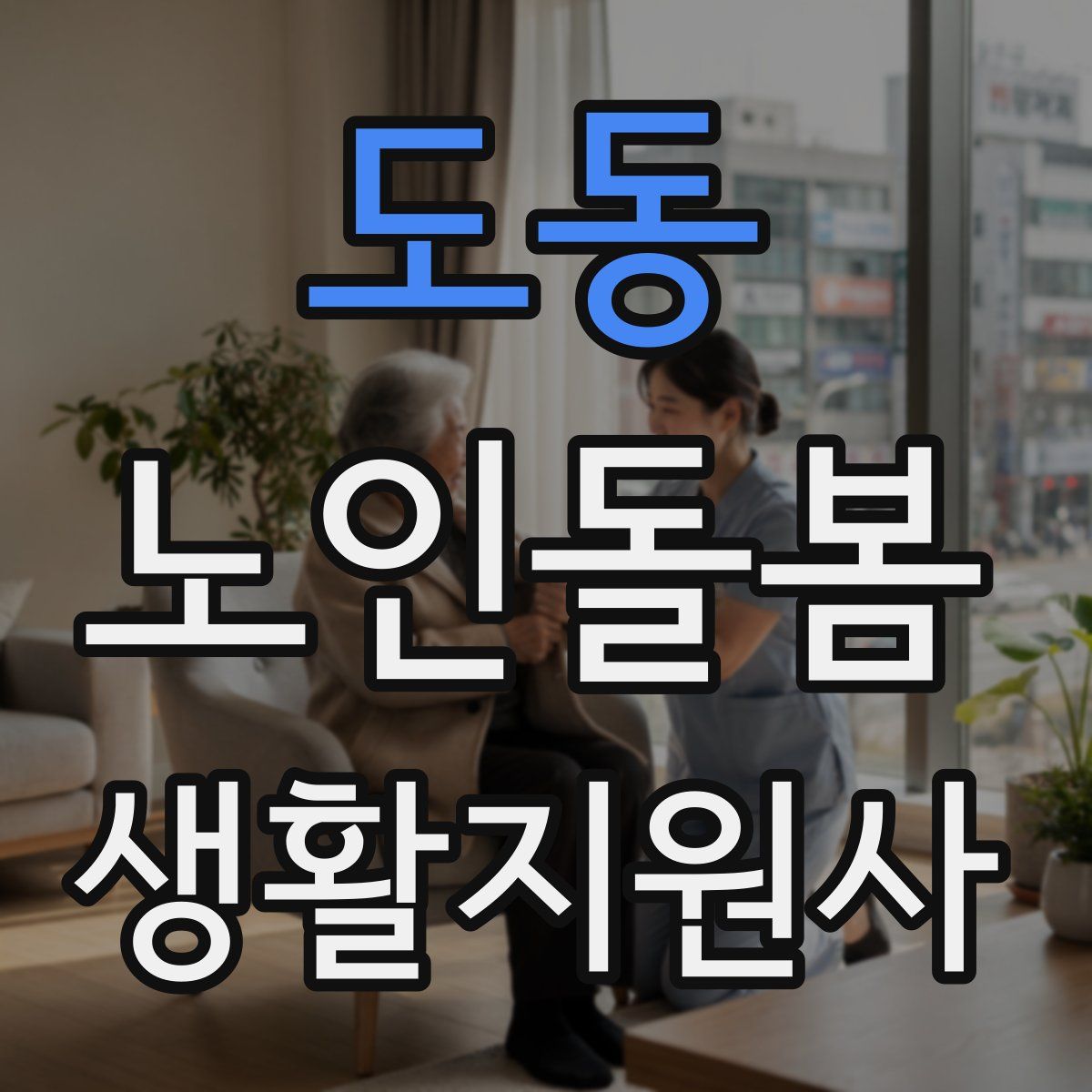 도동 노인돌봄생활지원사 자격증