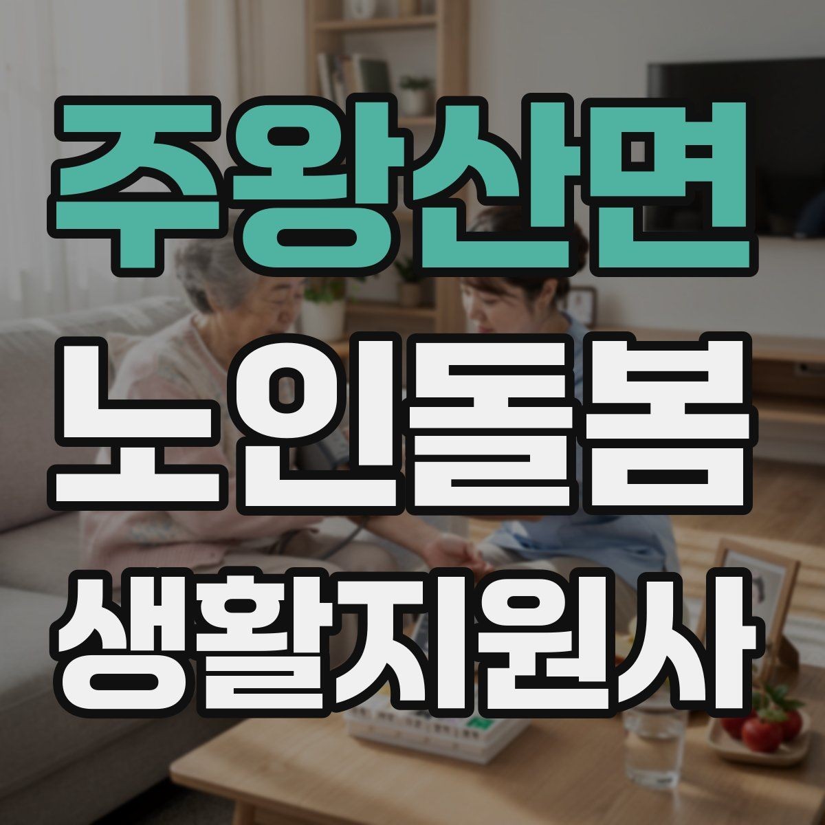 주왕산면 노인돌봄생활지원사 자격증 엘리베이터 경사로 이동 시 안전 팁