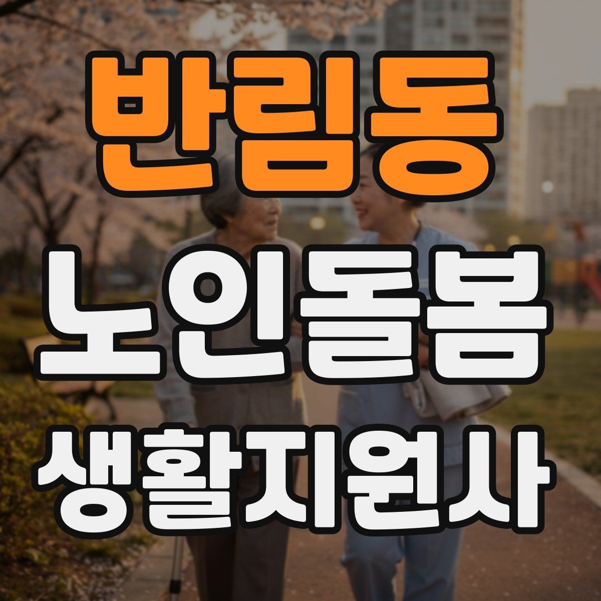 반림동 노인돌봄생활지원사 자격증 초보도 실수 줄이는 방문 운영 팁