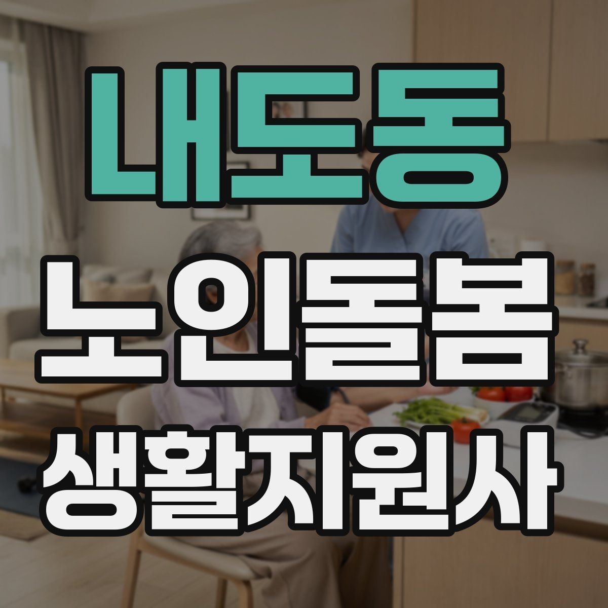 내도동 노인돌봄생활지원사 자격증 준비부터 현장까지 한 번에 정리