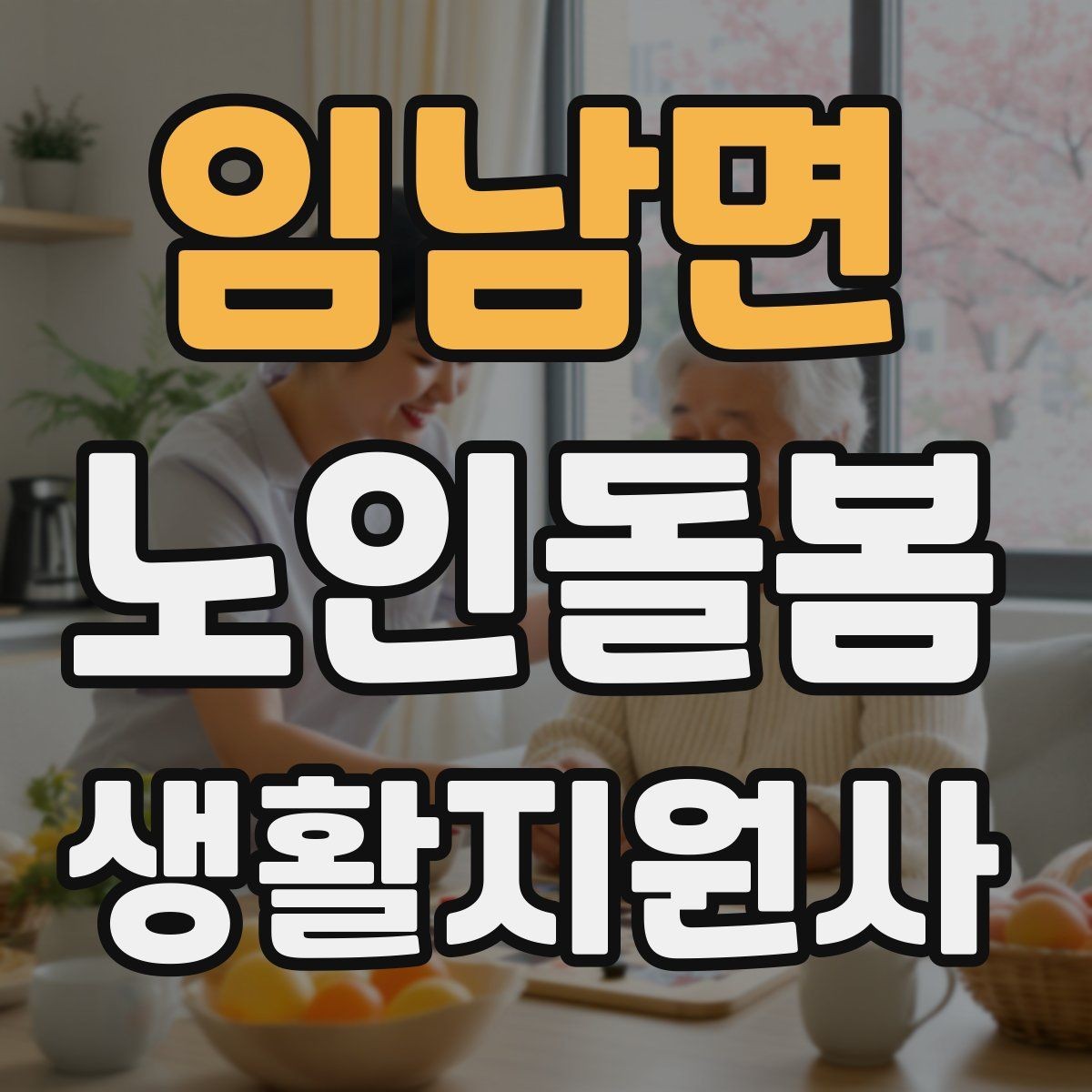 임남면 노인돌봄생활지원사 자격증 초보도 실수 줄이는 방문 운영 팁