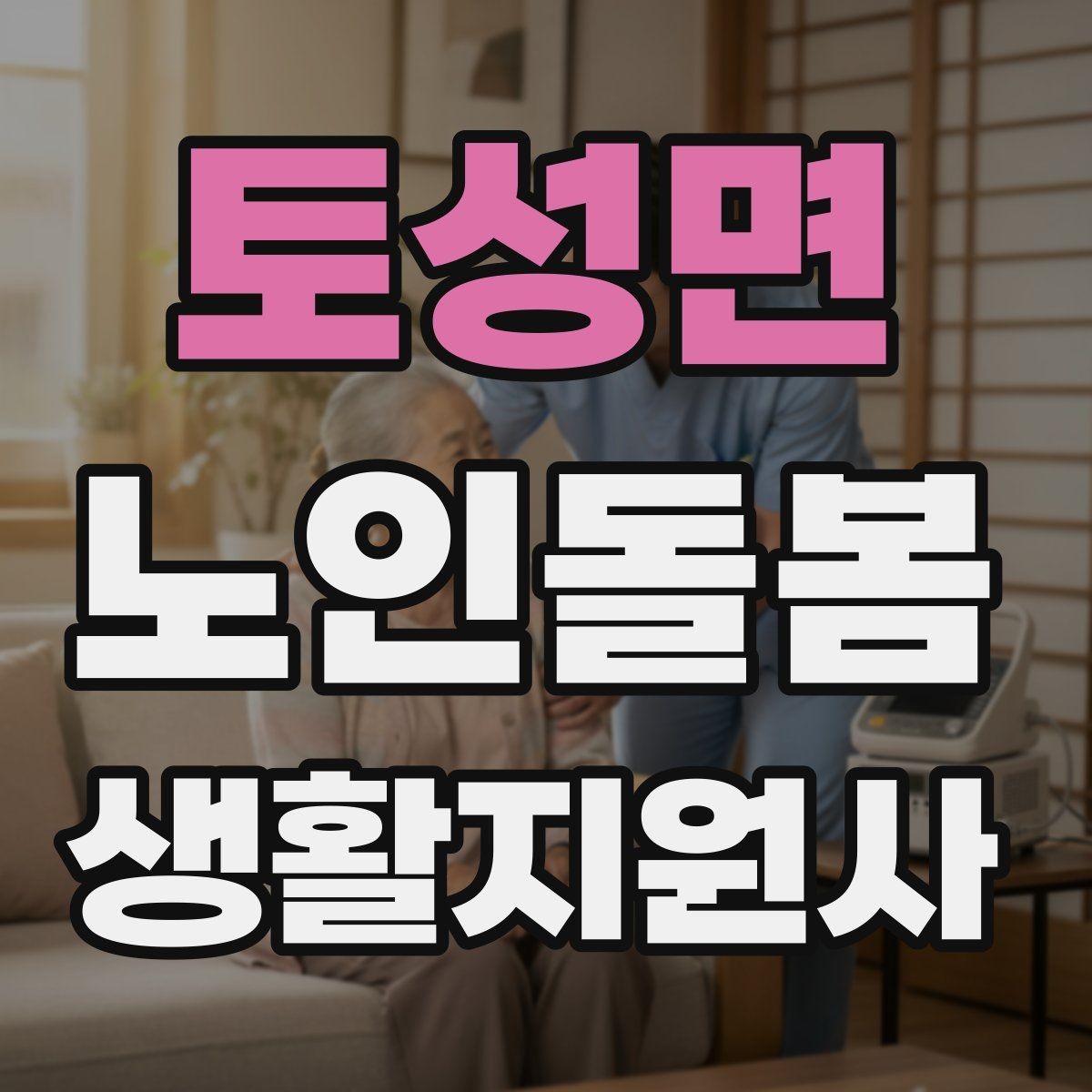 토성면 노인돌봄생활지원사 자격증 발급 기관 선택에서 주의할 점
