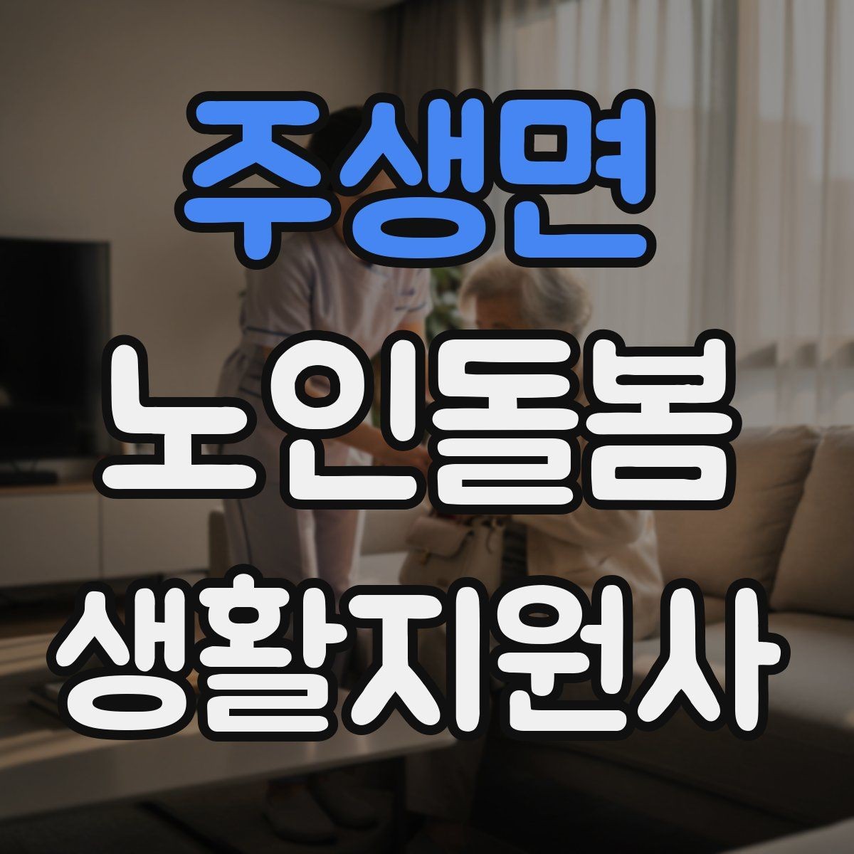 주생면 노인돌봄생활지원사 자격증 자주 나오는 핵심 개념 먼저 잡기