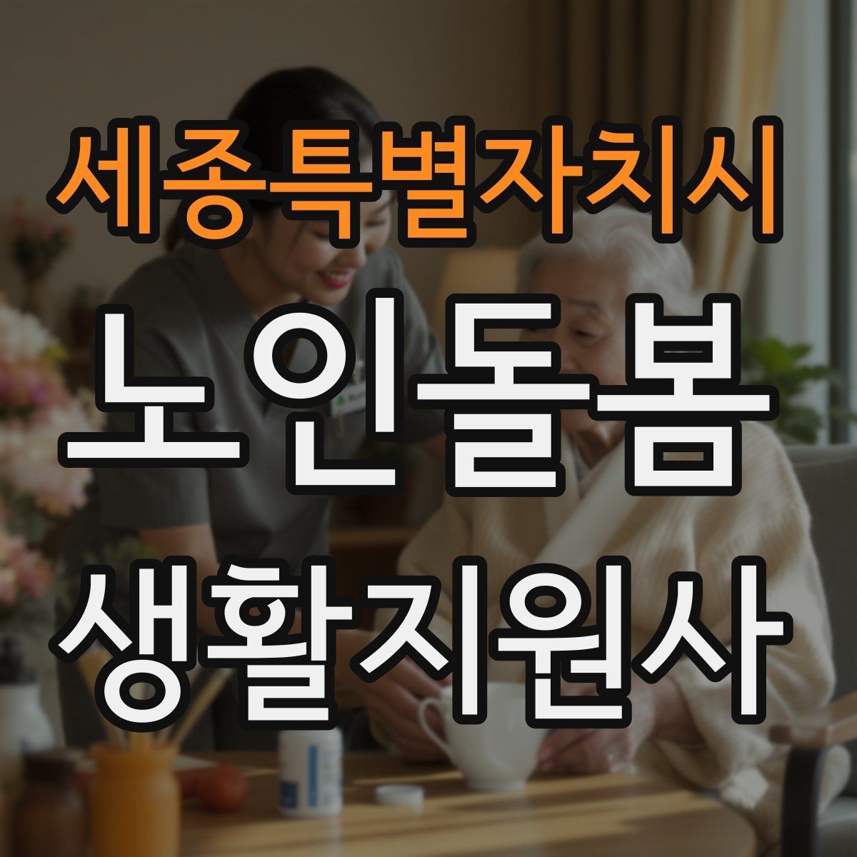 세종특별자치시 노인돌봄생활지원사 자격증 방문 기록을 남길 때 주의할 표현