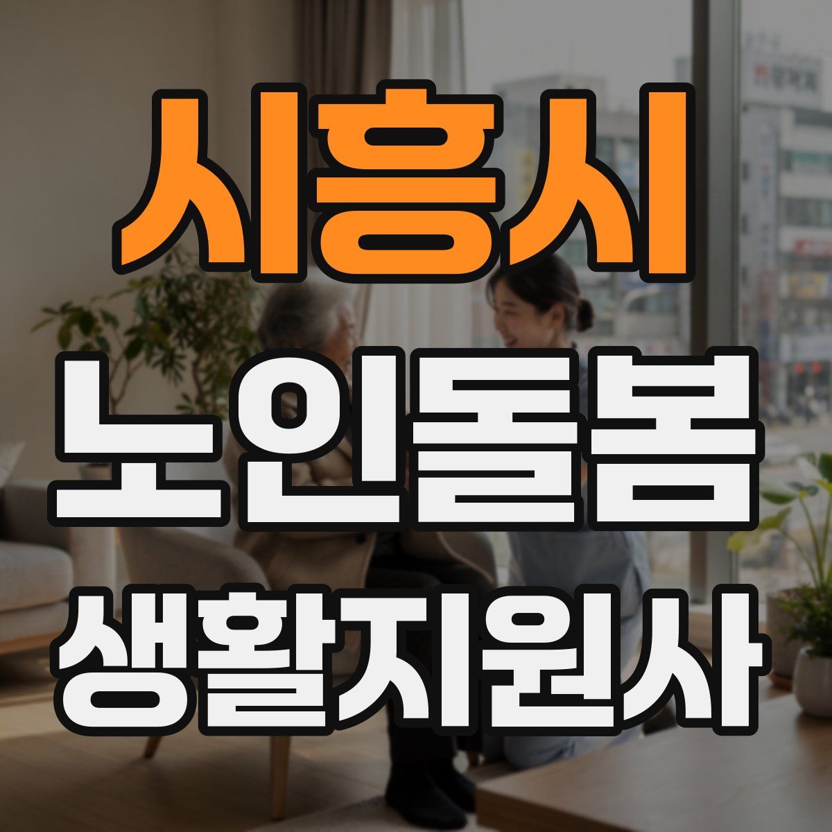 시흥시 노인돌봄생활지원사 자격증